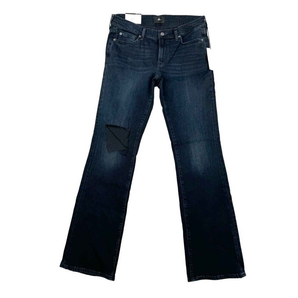 7 For‎ All Mankind low rise Original Bootcut Jeans distressed Y2K sz 31